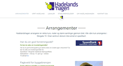 Desktop Screenshot of hadelandshagen.net